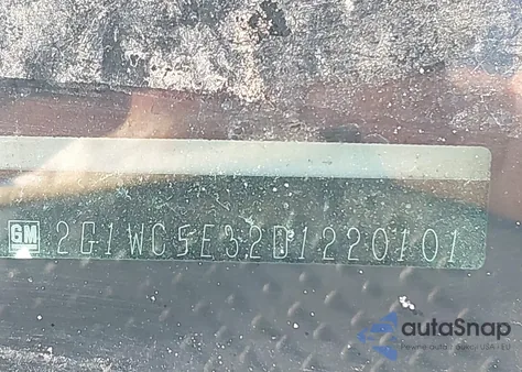 2013 Chevrolet Impala Ltz из США, поврежденный, VIN 2G1WC5E32D1220101